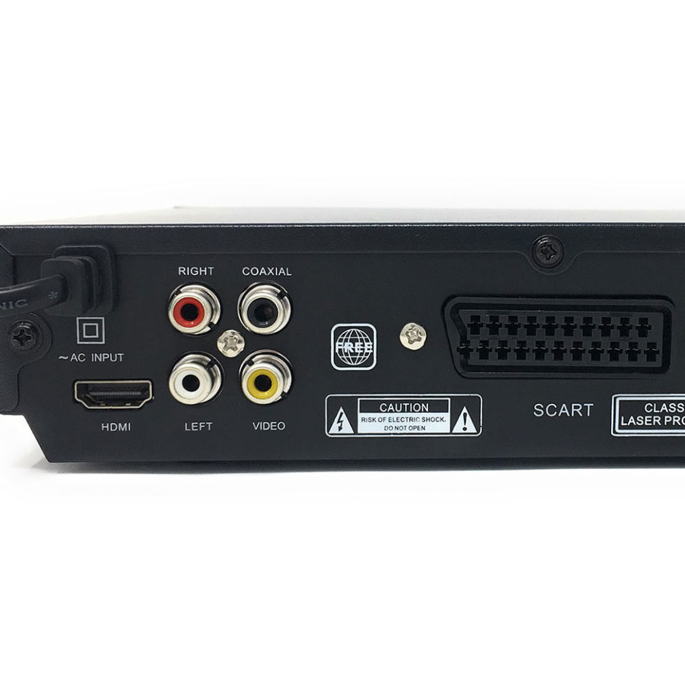 Grouptronics GTDVD-181 Compact Multi Region DVD Player & Karaoke Player With USB, HDMI, Scart & Easy Setup - Image 7