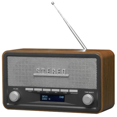 Denver Dab 18 Vintage Style Stereo Dab Dab Fm Radio Real