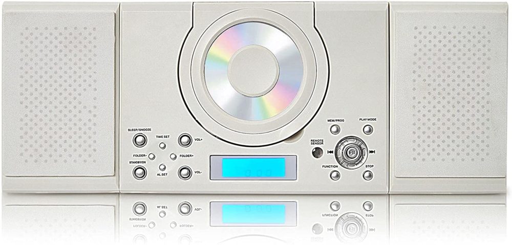 Grouptronics GTMC-101 MK2 CD Player Stereo with USB & MP3, AUX IN For Phone/Tablet, FM Radio & Clock Alarm - Image 11