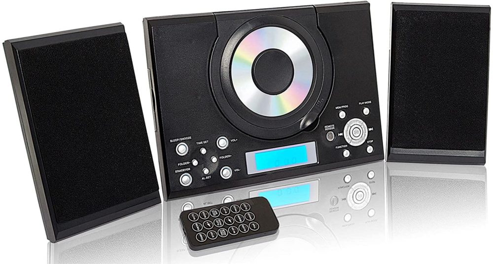 Grouptronics GTMC-101 MK2 CD Player Stereo with USB & MP3, AUX IN For Phone/Tablet, FM Radio & Clock Alarm - Image 17
