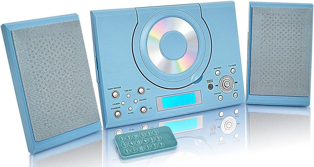 Grouptronics GTMC-101 MK2 CD Player Stereo with USB & MP3, AUX IN For Phone/Tablet, FM Radio & Clock Alarm - Image 12