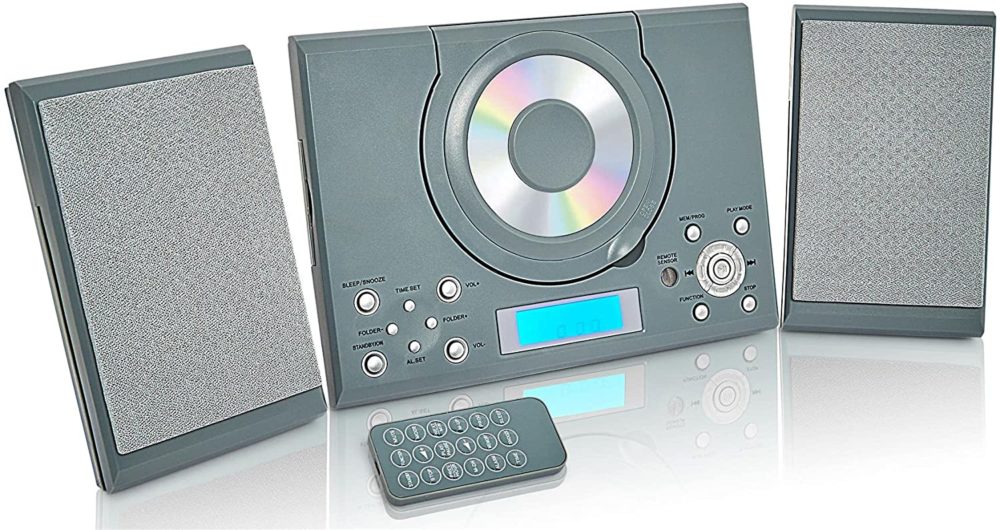 Grouptronics GTMC-101 MK2 CD Player Stereo with USB & MP3, AUX IN For Phone/Tablet, FM Radio & Clock Alarm - Image 22