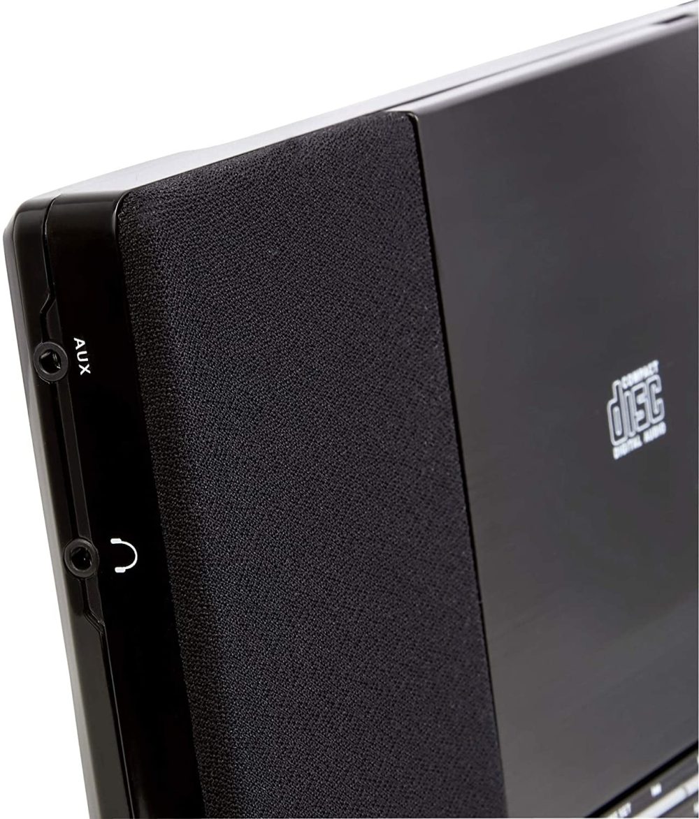 Denver MC-5220 MK2 CD Player Stereo - Wall Mountable, FM Radio, Clock Alarm & Remote - Image 4