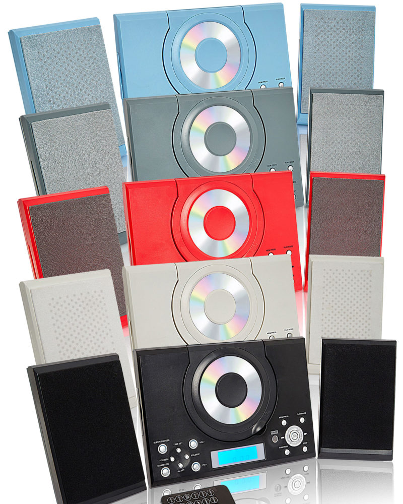 GTMC-101 MK2 CD player in multiple colours