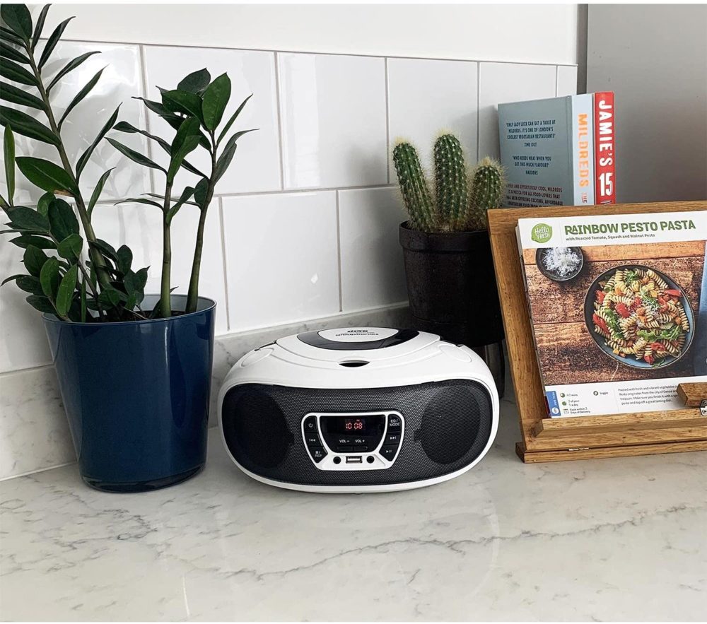 Grouptronics GTCDR-501DAB - DAB/DAB+ Portable Stereo CD Player BoomBox - With Remote Control, FM & DAB/DAB+ Radio, USB, AUX IN - Image 6