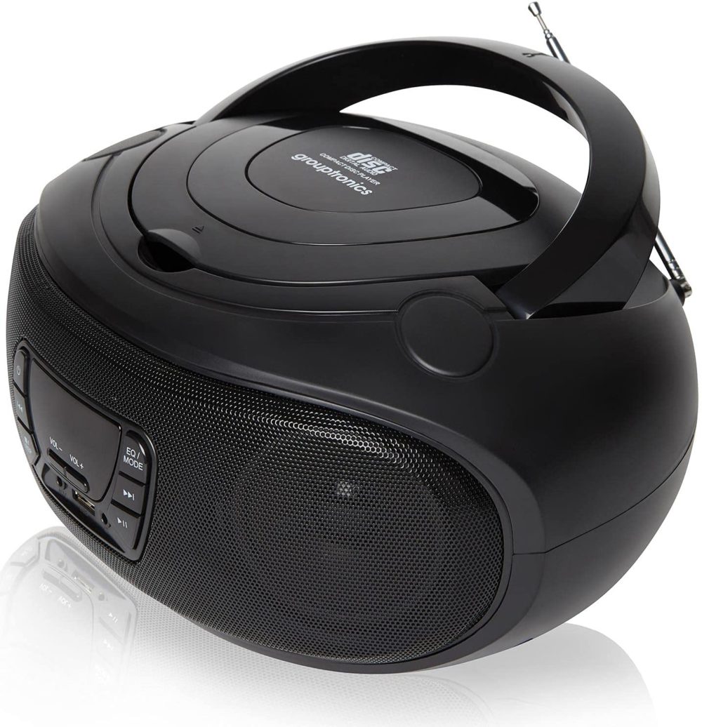Grouptronics GTCDR-501DAB - DAB/DAB+ Portable Stereo CD Player BoomBox - With Remote Control, FM & DAB/DAB+ Radio, USB, AUX IN - Image 18