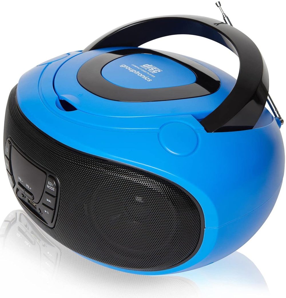 Grouptronics GTCDR-501DAB - DAB/DAB+ Portable Stereo CD Player BoomBox - With Remote Control, FM & DAB/DAB+ Radio, USB, AUX IN - Image 11