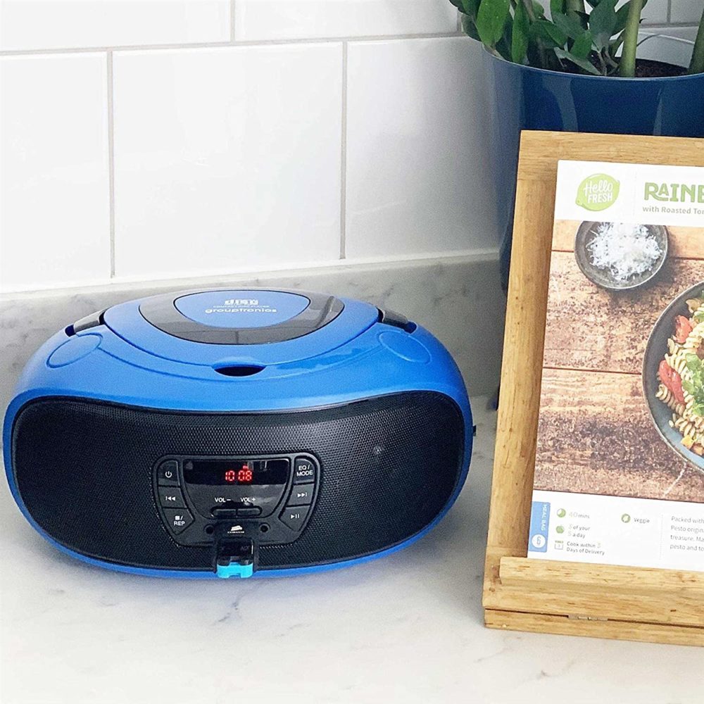 Grouptronics GTCDR-501DAB - DAB/DAB+ Portable Stereo CD Player BoomBox - With Remote Control, FM & DAB/DAB+ Radio, USB, AUX IN - Image 12