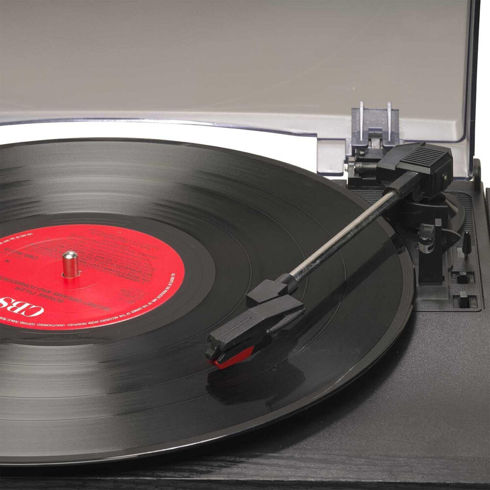 Denver MRD-166 DAB/DAB+ Record Player Turntable, Cassette Player, CD Player HiFi with USB Recording & Memory Card Reader - Image 3