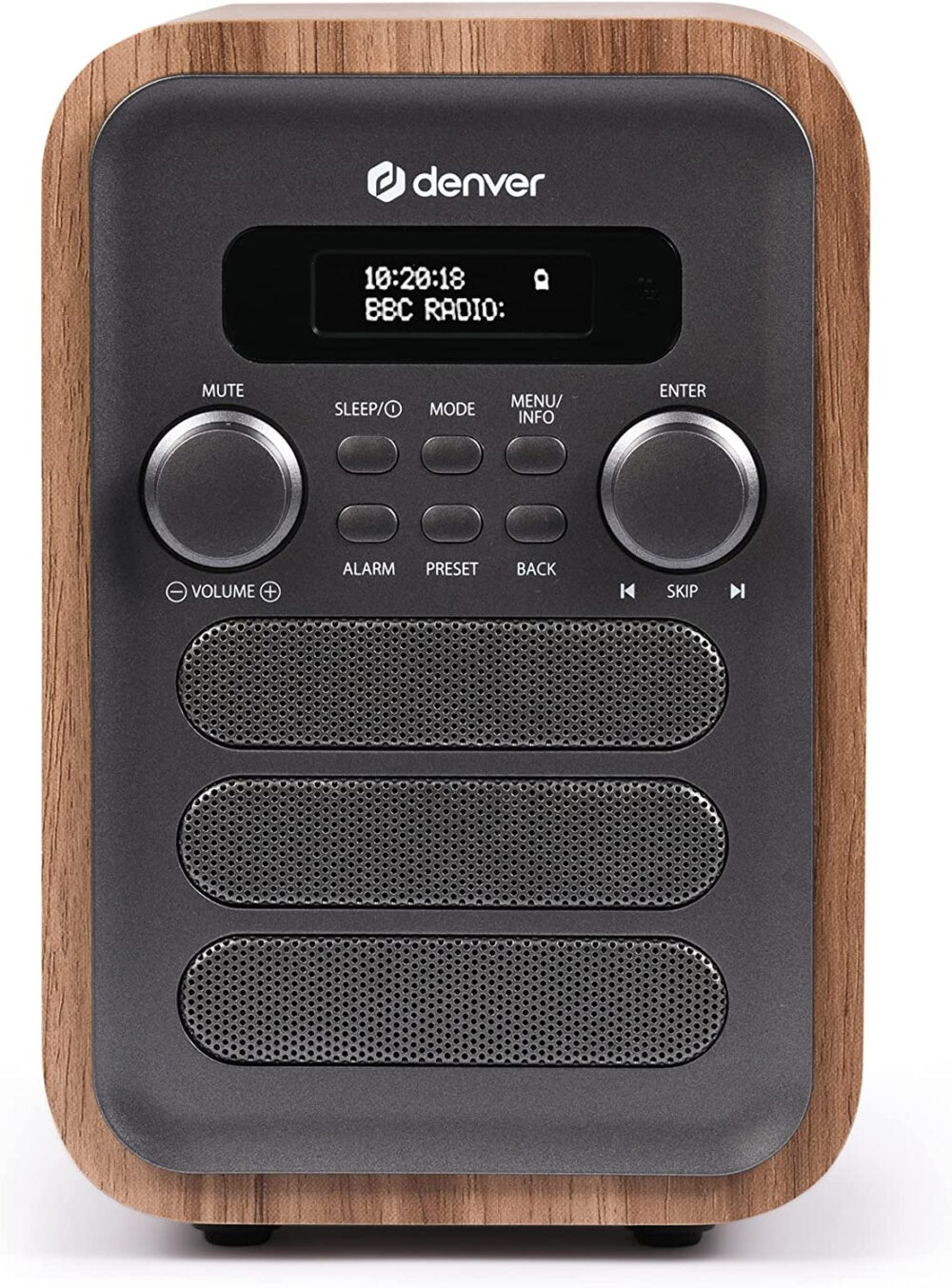 Denver DAB-48 Bluetooth DAB Radio With Remote Control - Mains Powered – Bluetooth Radio Speaker – Alarm Clock - Image 16
