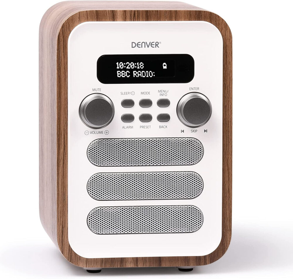 Denver DAB-48 Bluetooth DAB Radio With Remote Control - Mains Powered – Bluetooth Radio Speaker – Alarm Clock - Image 7