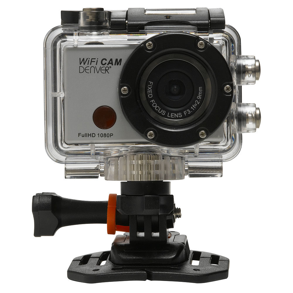 Quite catch a cold further Denver AC-5000W Full HD action cam with WiFi phone app, remote control &  55m waterproof - 3wisemonkeys
